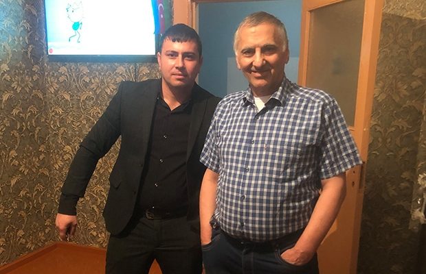 Dilqəm Əsgərov evində – Foto