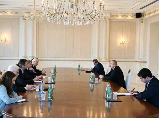 Prezident Minsk qrupunun Fransadan və ABŞ-dan olan həmsədrlərini qəbul edib.