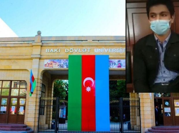 BDU-dan qovulan tələbə universitetə bərpa olundu