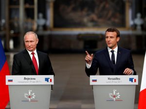 Putin və Makron Qarabağı müzakirə etdi