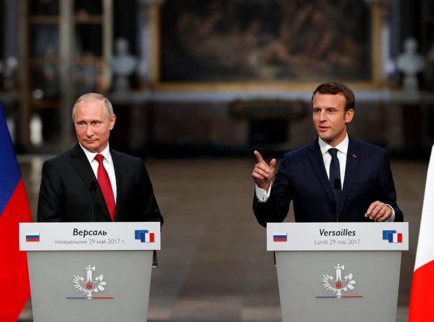 Putin və Makron Qarabağı müzakirə etdi