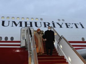 Türkiyə Prezidenti Rəcəb Tayyib Ərdoğan Azərbaycana rəsmi səfərə gəlib – FOTOLAR