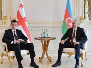 İlham Əliyev Giorgi Qaxariyanı təbrik etdi
