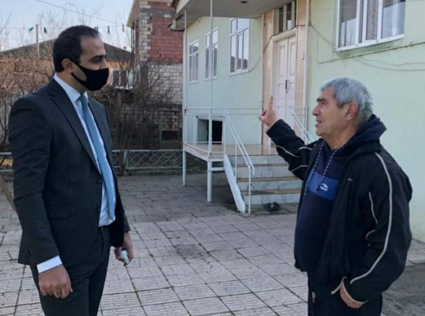 Deputat Bəhruz Məhərrəmov seçkiləri ilə görüşüb. FOTOLAR