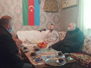 Göyçayın icra başçısı şəhid və qazi ailələri ilə görüş keçirib. FOTOLAR