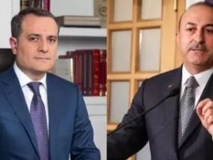 Azərbaycan və Türkiyə XİN rəhbərləri arasında telefon danışığı olub.