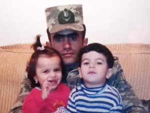 Şəhid Elçin Ağayevin yeni doğulan qızına “Şuşa” adı verildi. FOTO