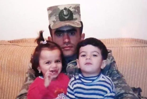 Şəhid Elçin Ağayevin yeni doğulan qızına “Şuşa” adı verildi. FOTO