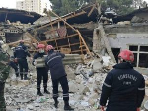 Xırdalanda baş verən partlayışda zərər çəkən 41 ailə kirayə evlərdə yerləşdirilib