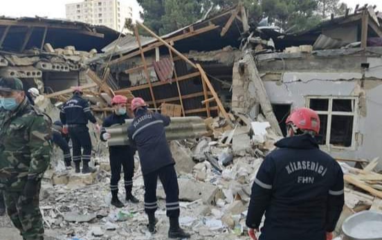 Xırdalanda baş verən partlayışda zərər çəkən 41 ailə kirayə evlərdə yerləşdirilib