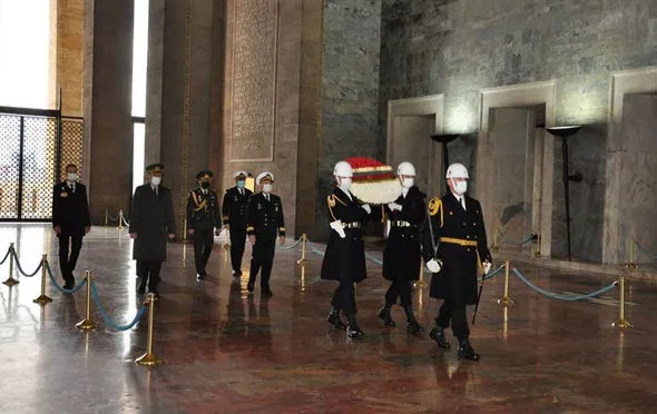 Azərbaycan Hərbi Dəniz Qüvvələrinin nümayəndə heyəti Türkiyədə səfərdədir