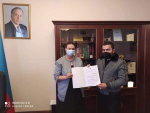 Qənirə Paşayeva Xudayar Yusifzadənin qardaşı ilə görüşdü – FOTO