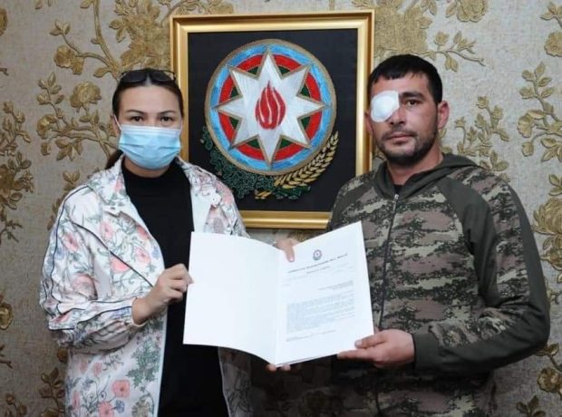 Qənirə Paşayeva qazilərlə görüş keçirdi. FOTOLAR