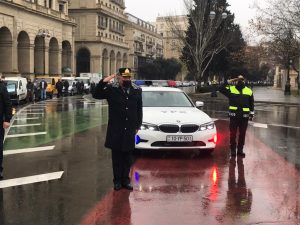 Azərbaycanda şəhidlərimizin xatirəsi bir dəqiqəlik sükutla anıldı. FOTO/VİDEO
