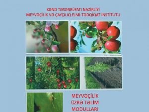 “Meyvəçilik üzrə təlim modulları” adlı yeni kitab nəşr olunub