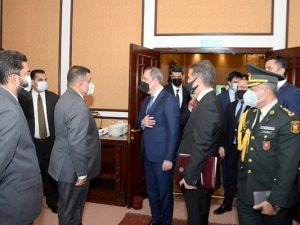 Ceyhun Bayramov Pakistanda daha bir görüş keçirdi – FOTO
