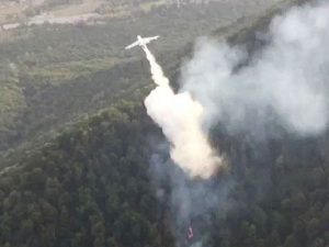 Hirkandakı yanğının söndürülməsinə təyyarə cəlb edildi