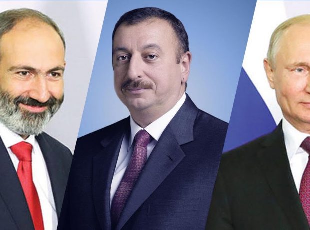 Sabah Moskvada İlham Əliyev, Vladimir Putin və Nikol Paşinyan arasında üçtərəfli görüş olacaq