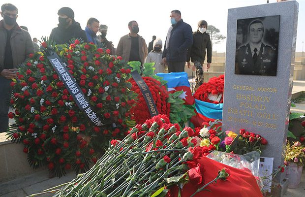 General-mayor Polad Həşimovun xatirəsi yad edilib. FOTOLAR