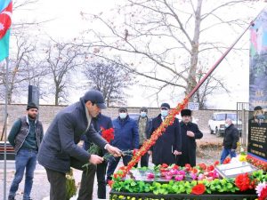 Millət vəkili Anar Məmmədov Goranboyda şəhidlərin məzarını ziyarət etdi FOTOLAR