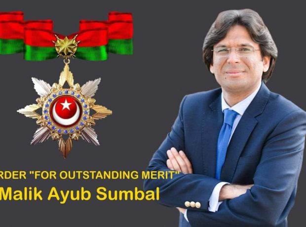 Malik Əyyub Sumbal “Xüsusi Xidmətlərə gərə” ordeni ilə təltif edildi