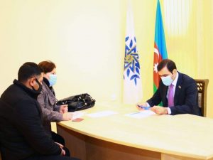 Deputat Goranboyda fərdi vətəndaş qəbulu keçirdi – FOTOLAR