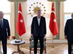 Rəcəb Tayyib Ərdoğan Cavad Zərifi qəbul edib