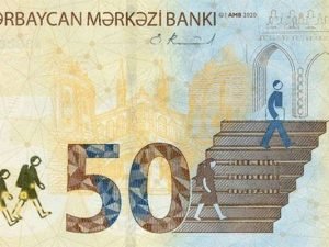 1, 5 və 50 manatlıqların yeni dizaynda tədavülü başladı