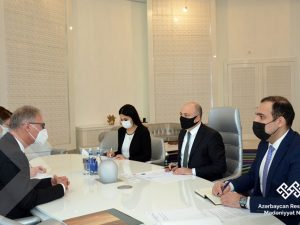 Anar Kərimov Volfqanq Maniq ilə görüşüb- FOTOLAR