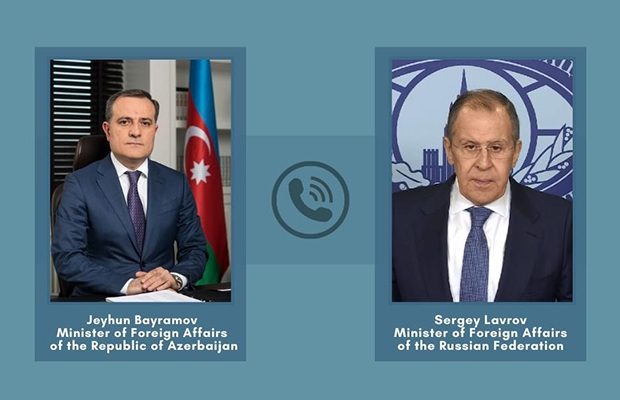 Ceyhun Bayramovla Lavrovun telefon danışığı oldu – YENİLƏNİB
