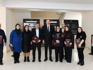 Prezident İlham Əliyev şəhid ailələri ilə görüşüb – FOTOLAR