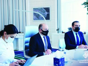 Anar Kərimov Türkmənistan səfiri ilə görüşdü-FOTOLAR