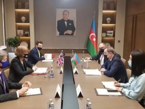 Ceyhun Bayramov Vendi Morton görüşüb