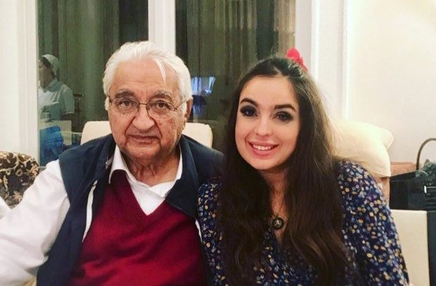 Leyla Əliyeva babasının ad günü ilə bağlı paylaşım edib-FOTO