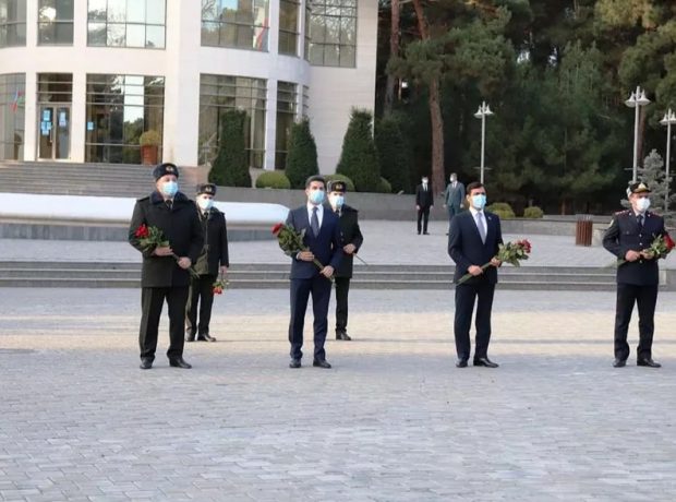 Millət vəkili Anar Məmmədov Naftalanda Səfərbərlik və Hərbi Xidmətə Çağırış üzrə Dövlət Xidməti əməkdaşlarının peşə bayramında iştirak edib-FOTO