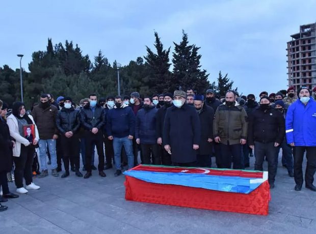 Bu gün şəhidimiz dəfn edildi-FOTO