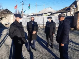 Göyçay Rayon İcra Hakimiyyətinin başçısı Mehdi Səlimzadə görüş keçirib-FOTOLAR