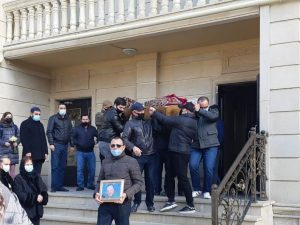 Xalq artisti Yalçın Rzazadə ilə vida mərasimi keçirilib