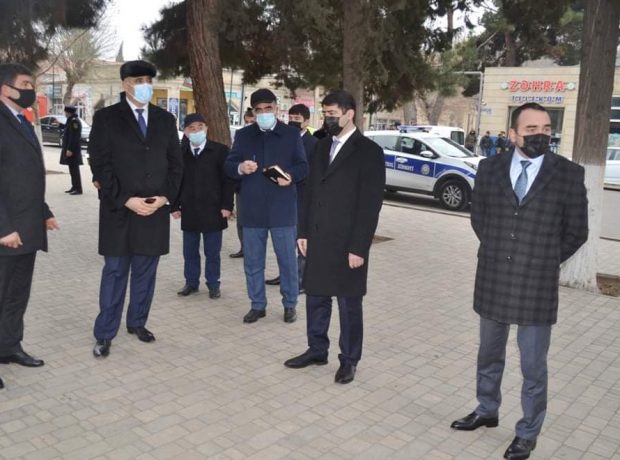 Ağstafanın  icra  başçısı Seymur  Orucov rayonda  ümumi  vəziyyətlə  maraqlanıb FOTOLAR