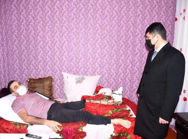 Ağstafada Vətən müharibəsinin qaziləri ilə görüşlər davam edir FOTOLAR