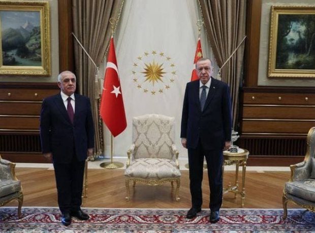 Ərdoğan Əli Əsədovu qəbul etdi – Foto