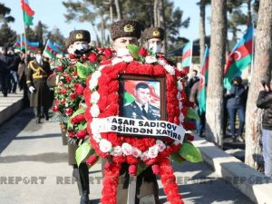 Şəhid polkovnik-leytenant dəfn olundu – FOTOLAR