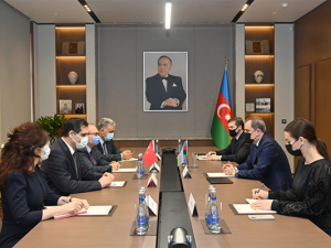 Ceyhun Bayramov Türkiyə Maarif Fondunun sədri ilə görüşdü – FOTO