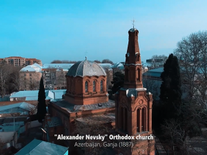 Gəncə şəhərində müsəlmanların xeyriyyə vəsaiti hesabına kilsə binası ucaldıldı- VİDEO