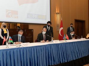 Nəqliyyat, Rabitə və Yüksək Texnologiyalar Nazirliyi ilə Türkiyə Dövlət Poçtu arasında müqavilə imzalandı