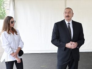 Prezident açılışa qatıldı- FOTO