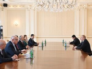 Prezident Akif Çağatay Kılıçı qəbul etdi – FOTO