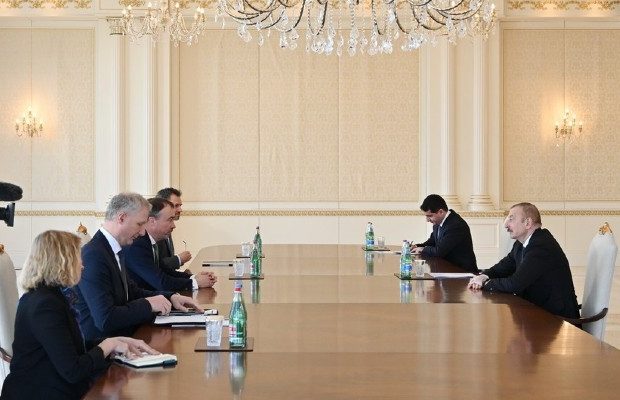 İlham Əliyev Avropa İttifaqının xüsusi nümayəndəsini qəbul etdi