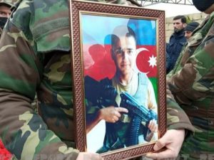 Daha bir şəhid dəfn edildi – FOTOLAR