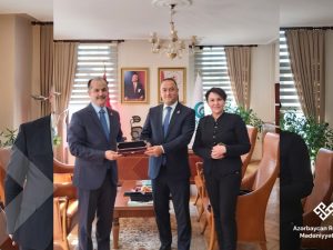 Mədəniyyət Nazirliyinin nümayəndə heyəti Türkiyədə görüşlər keçirib-FOTOLAR